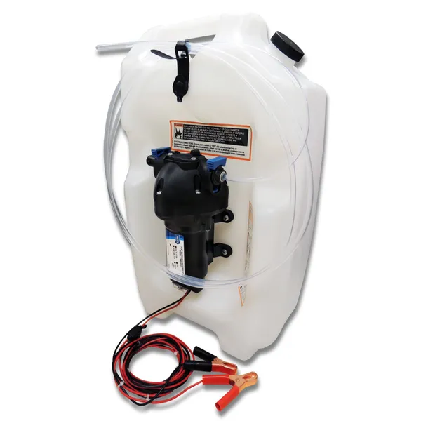 Jabsco Oljeskiftpumpe med tank 12V