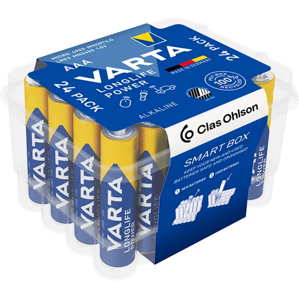 Batteri AA 24-pk.