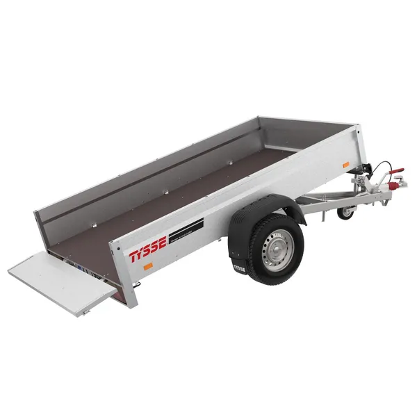 TYSSE 6177 m/tipp og forst. baklem, 750 kg, Varehenger