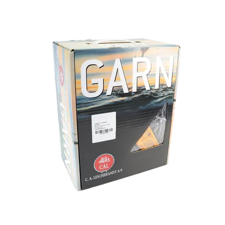 CAL Torskegarn, 1,5 mm x4, Grå - 27,5 x 2,1 meter - 63 mm