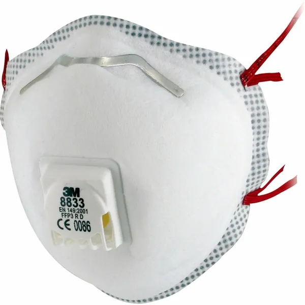 Støvmaske 3M 8833 FFP3V