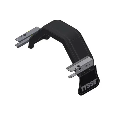 Hjulskjerm plast komplett høyre-6014,6111,6260