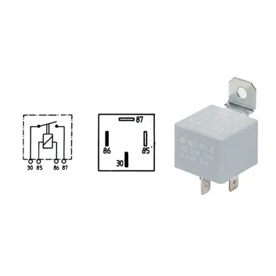 Rele Lys 12V/30A 5POL