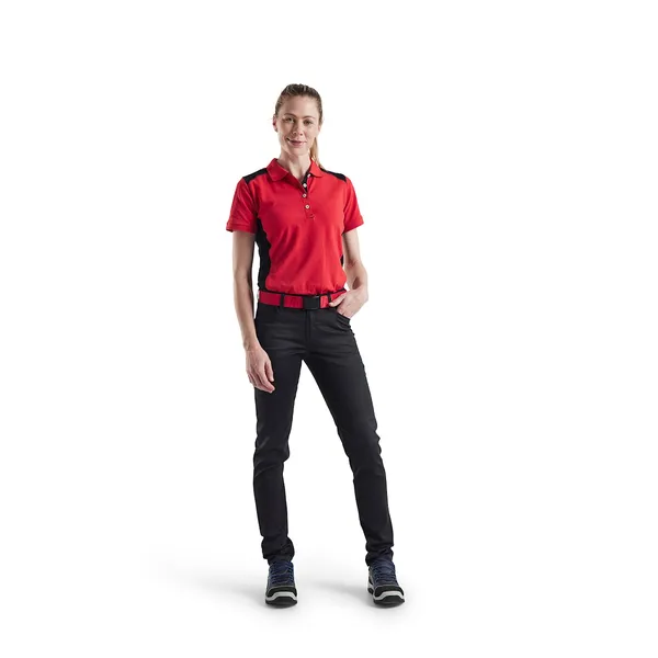 Dame Chino`s 2-veisstretch svart