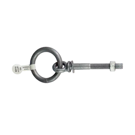 Båtring galv.12x100mm mutter/løs ring 