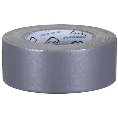 Tape, Tekstil DT 50 mm x 50 mtr. (sølv)