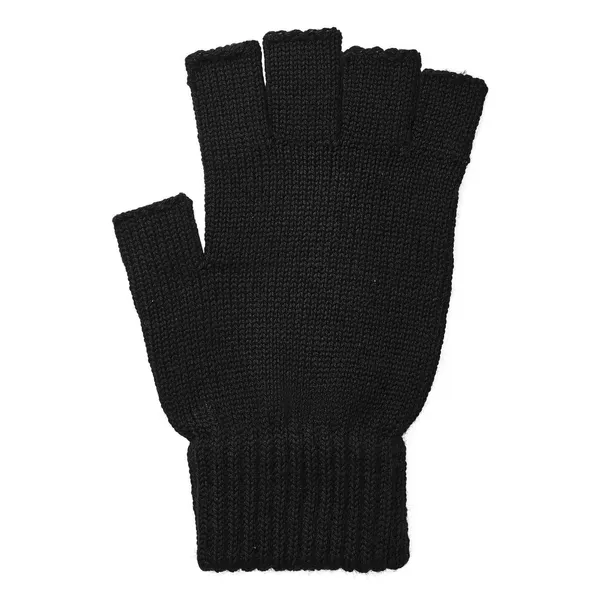 Fingerless Gloves - Fingerhansker, Svart.