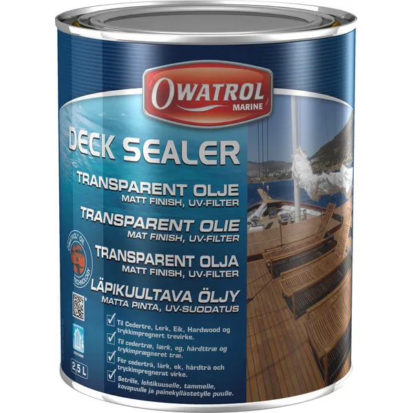 Owatrol Marine Deck Sealer klar matt 1 liter
