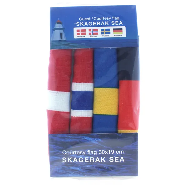 Gjesteflagg Skagerak Sea 4 flagg