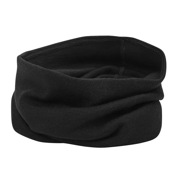 Neck Warmer Merino, Hals / Buff. Svart
