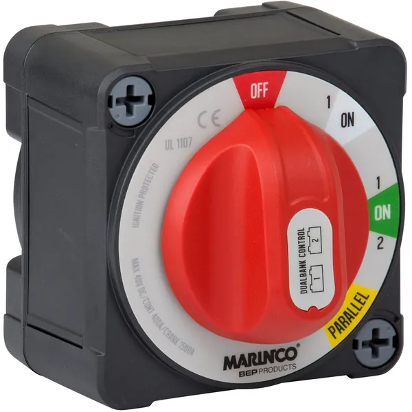 BEP Batterivelger Pro Installer Dual bank