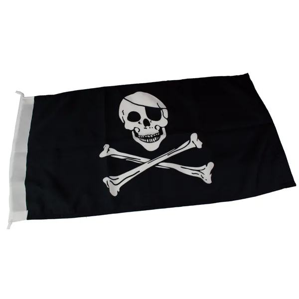 Piratflagg 30 x 54 cm