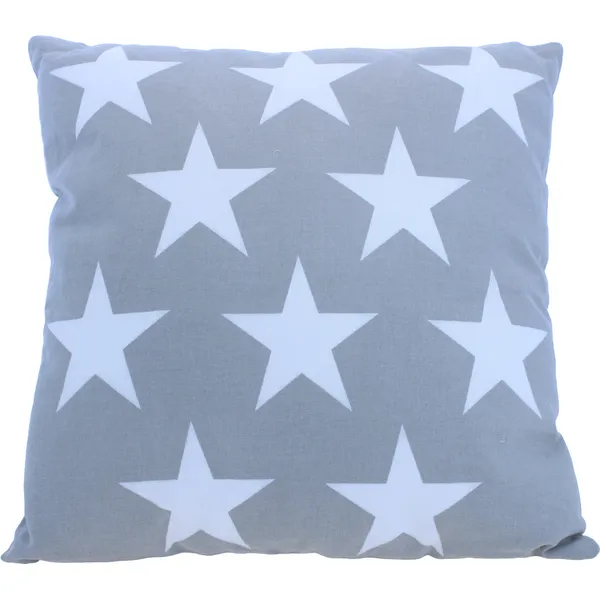 Pyntepute Stars, grå 40 cm