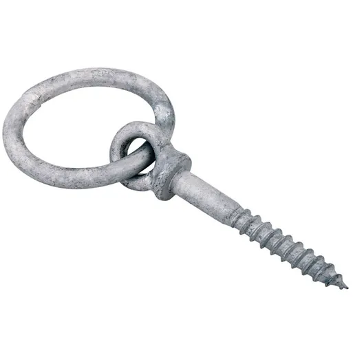 Øyebolt m/gjenger og ring