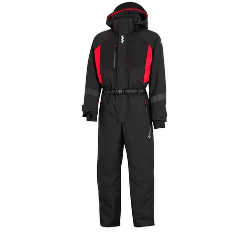 Vinterdress Protec 2.0 Dame Svart/Rød