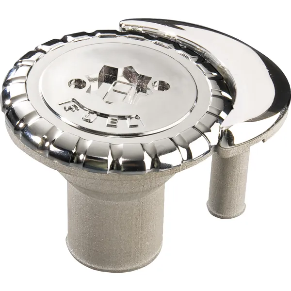 Dekksforskruvning NR plast/krom m/ventil 1 1/2" Fuel