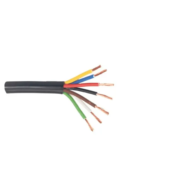 Kabel 7 Leder 1.5Kv sort
