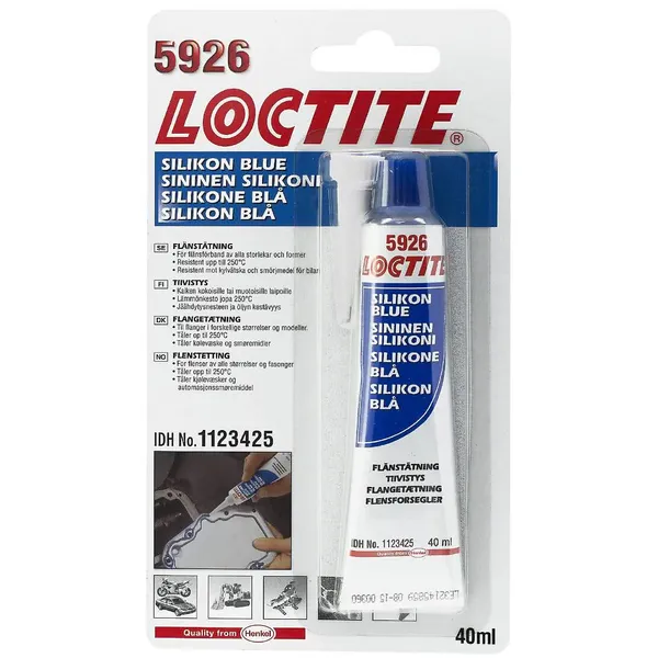 LOCTITE 5926 40ml Blå Silikon Flens
