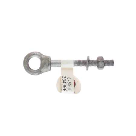 CAL Øyebolt m/mutter fast 6x50mm 