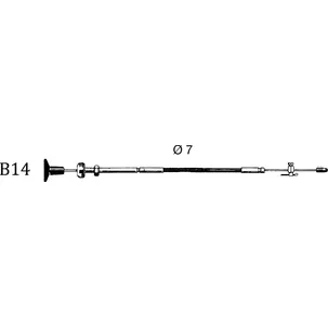 Stoppkabel B14