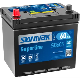 Batteri 12V 60 Ah Superline