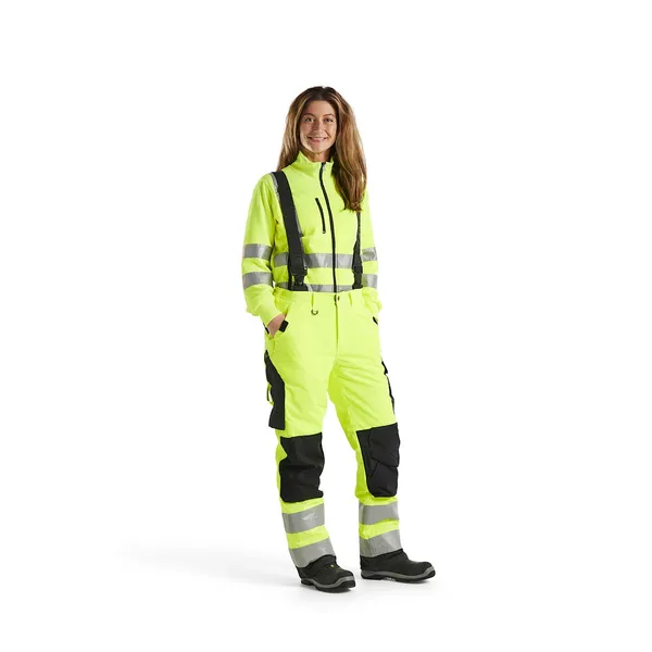 Vinterbukse Varsel Dame Gul/Svart