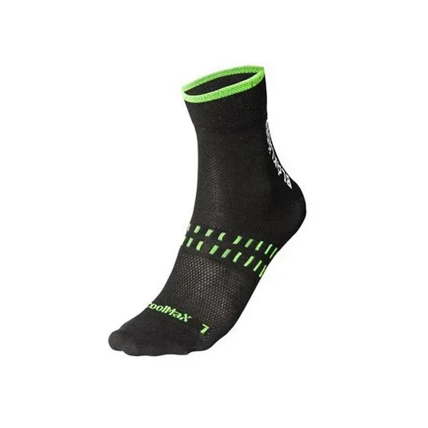 Functional sock DRY Black/NEON Green