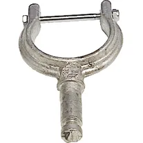 1852 Åregaffel aluminium 2 1/4" m/bolt