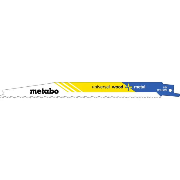2x Sabelsagblader "universal wood + metal" 200 x 1,25 mm