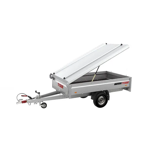Aluminiums lokk 250x150x10 - Flatt med monteringskit