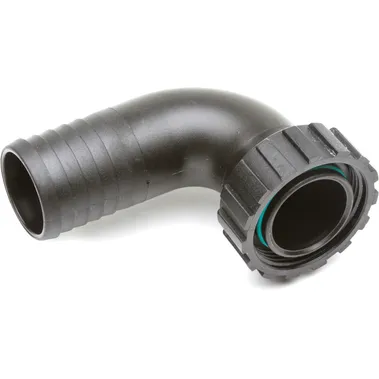 Slangekobling Ø38 mm 90 grader