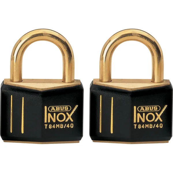 Abus Hengelås T84MB Inox 2 stk, 40mm