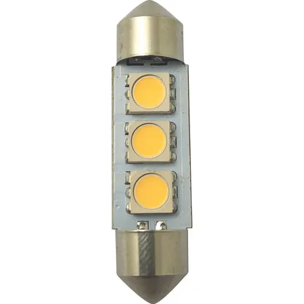 1852 LED pære festoon 120° varmhvit 2-pk
