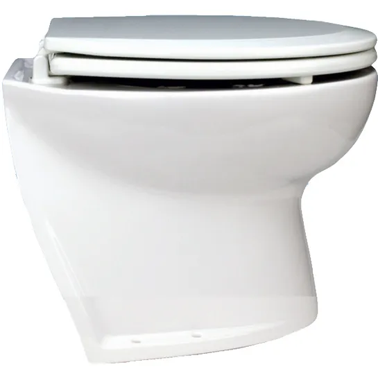 Elektrisk toalett 14" vinklet 12/24V Deluxe