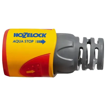Hozelock Plus hurtigkopling m/stopp 1/2