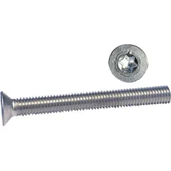 Syrefaste maskinskruer A4, forsenket, torx