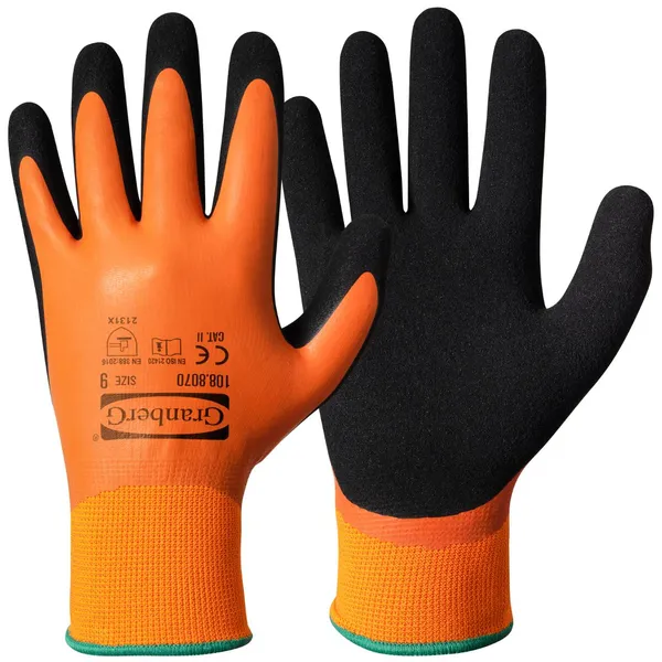 Hanske, Montering, Lateks Orange