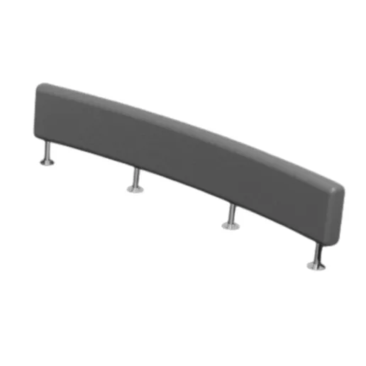 Ryggstøtte m/pute, Pioner 17 Flexi