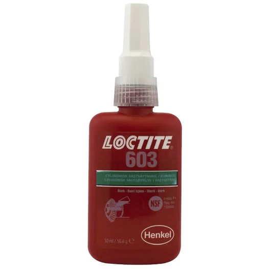 LOCTITE 603 50ml Sylindrisk Sterk Fasts.