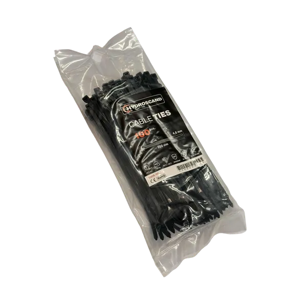 Strips 4,8 x 200 mm Svart