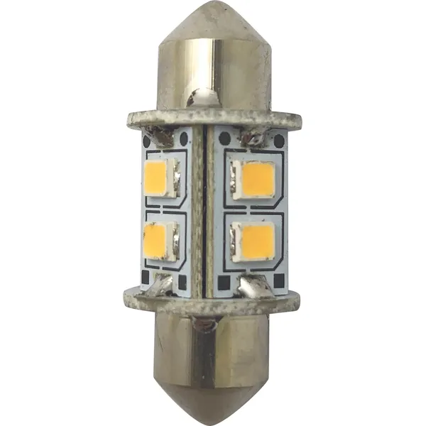 1852 LED pære omni festoon 360° varmhvit 2-pk