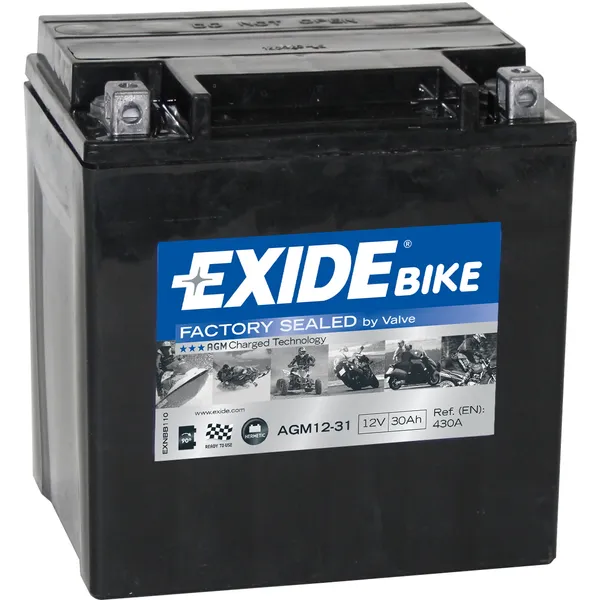 Exide Batteri vannscooter 18-30Ah