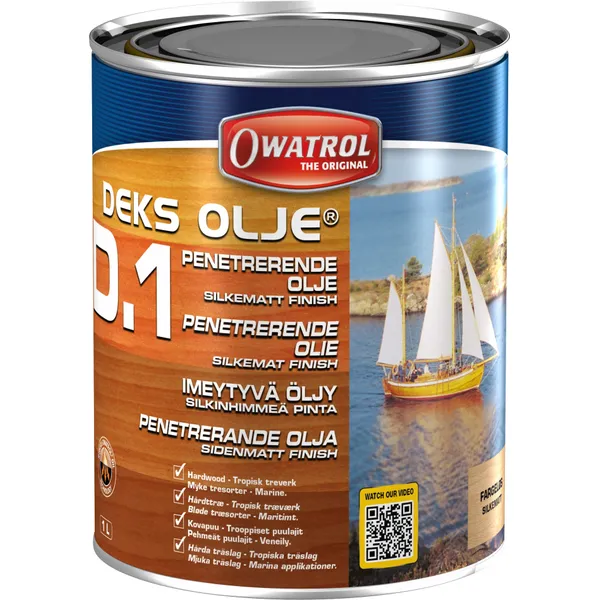 Owatrol Deks Olje D1 matt