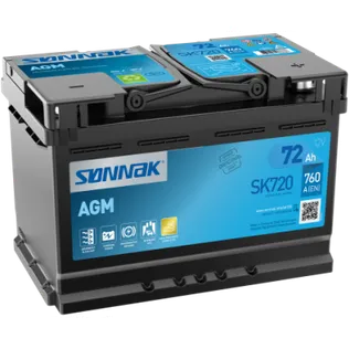 Batteri 12V 72 Ah AGM