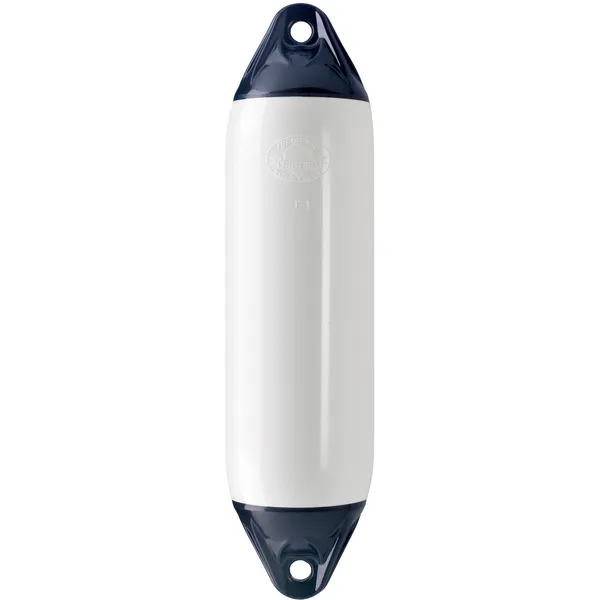 Polyform Fender F-serie hvit m/blå ender