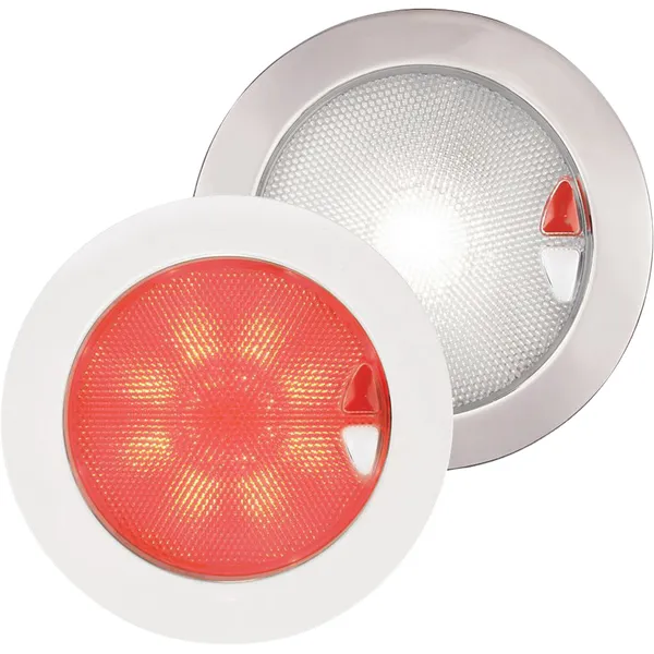 Hella EuroLED 150 Touch lampe m/hvitt og rødt lys