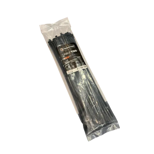 Strips 4,8 x 370 mm Svart