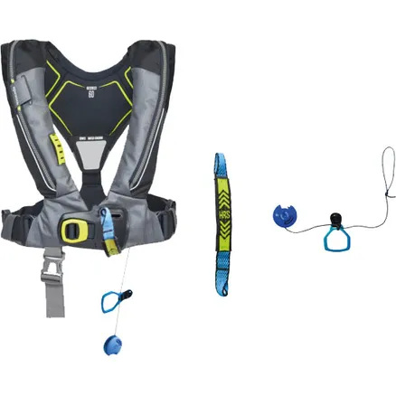 Spinlock Deckvest 6D automatvest med HRS system, black