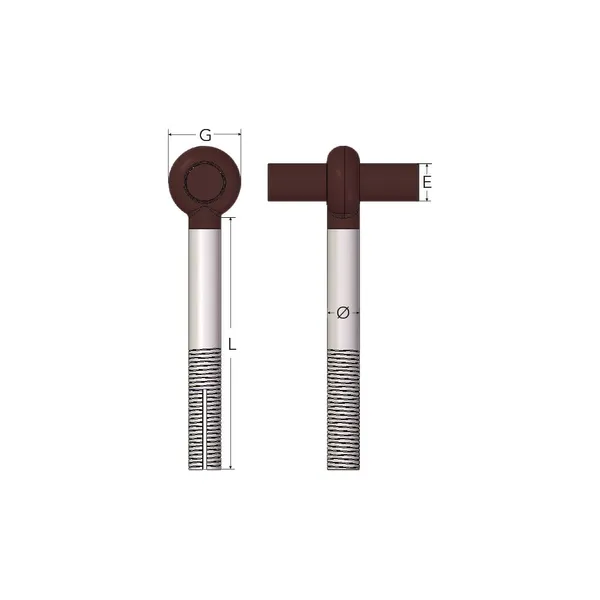 T-bolt 60T 38*500mm EK