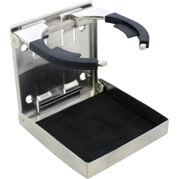 Glass/flaskeholder, sidemontert, syrefast